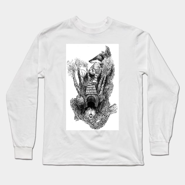 Wishing well Long Sleeve T-Shirt by Doodlecaboodle